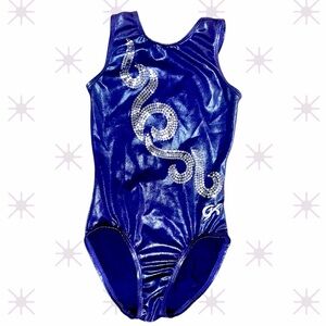 Gymnastics Leotard Shimmering Purple, GK, Girls Size L